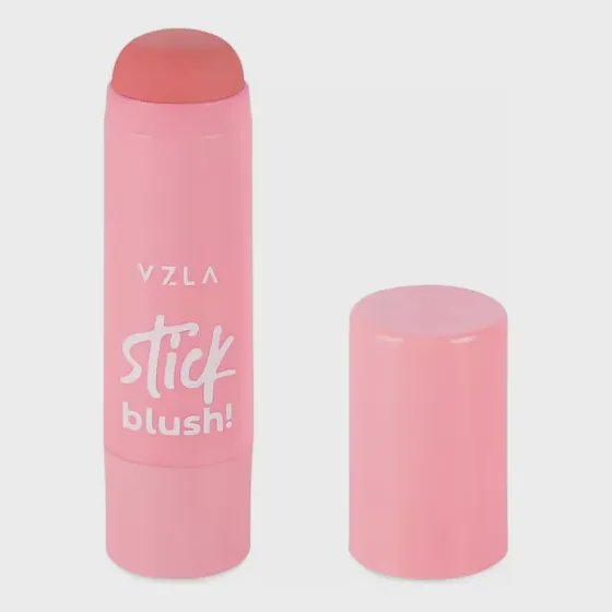 Blush Stick Cremoso - Vizzela Tom da maquiagem Cor 01